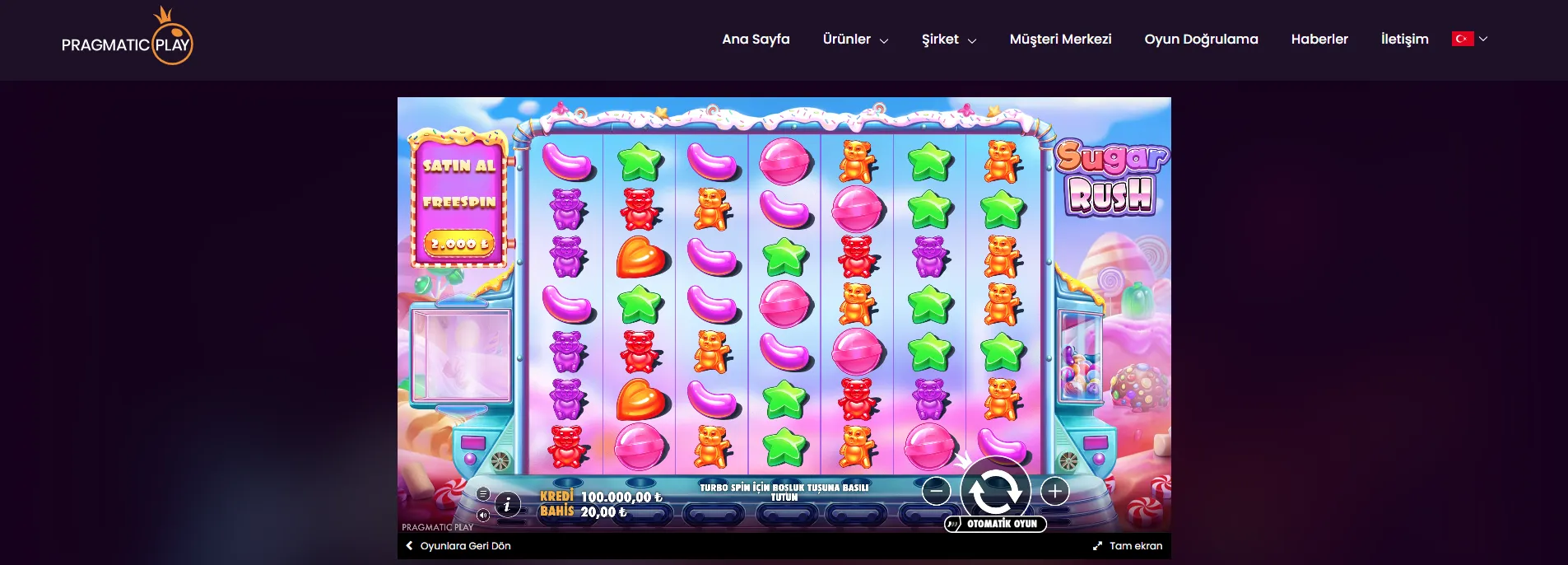 7 7 grid ve renkli şeker dünyası